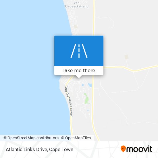 Atlantic Links Drive map