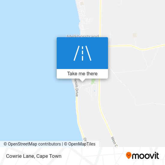 Cowrie Lane map