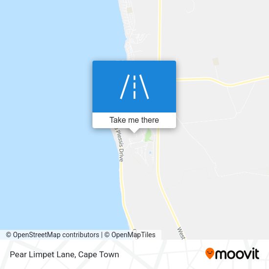 Pear Limpet Lane map