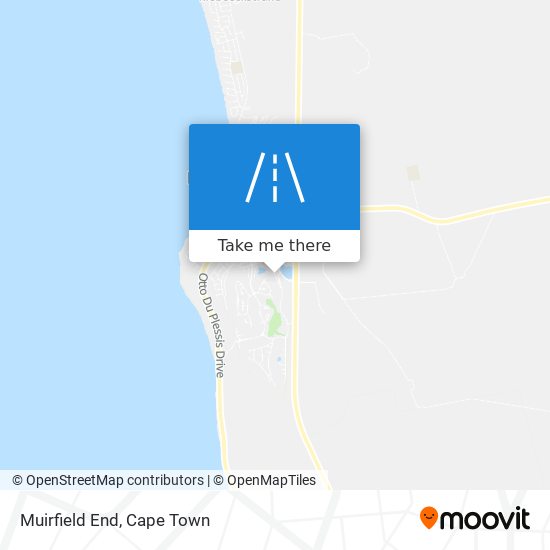 Muirfield End map