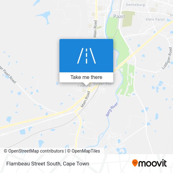Flambeau Street South map