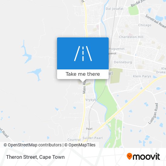 Theron Street map