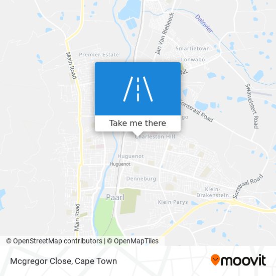 Mcgregor Close map