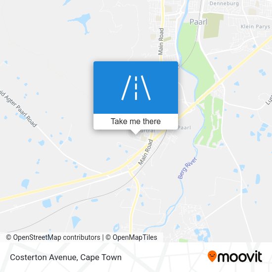 Costerton Avenue map