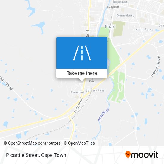 Picardie Street map
