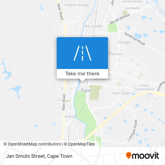 Jan Smuts Street map