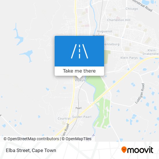 Elba Street map