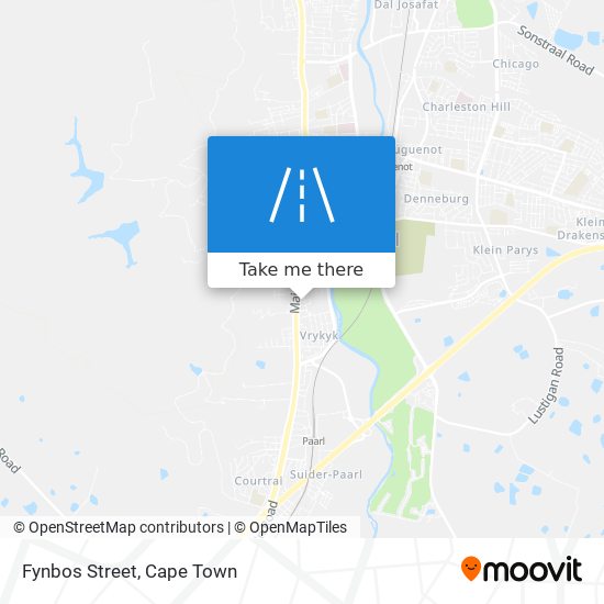 Fynbos Street map