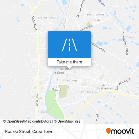 Rosaki Street map