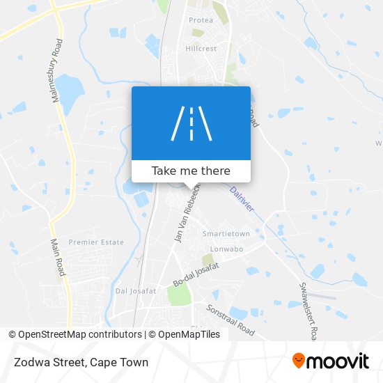 Zodwa Street map