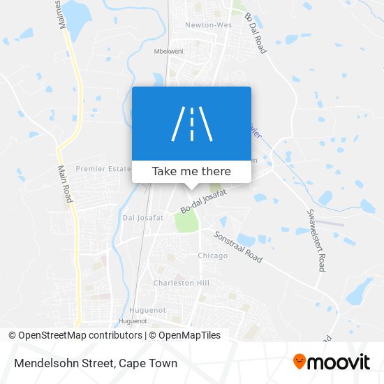 Mendelsohn Street map