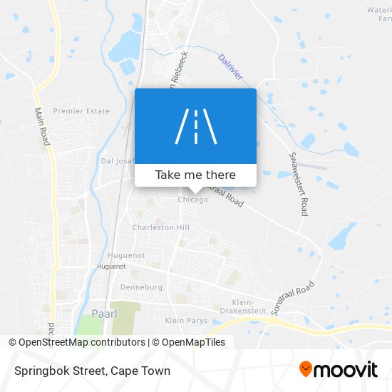 Springbok Street map