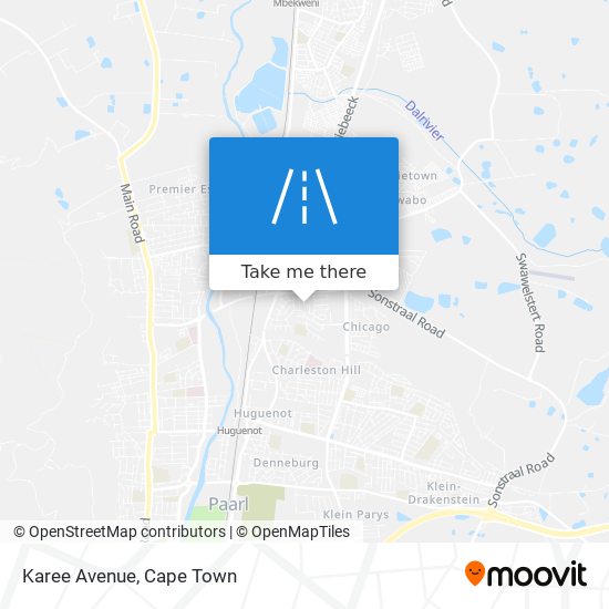 Karee Avenue map