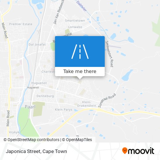 Japonica Street map