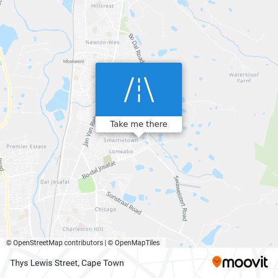 Thys Lewis Street map