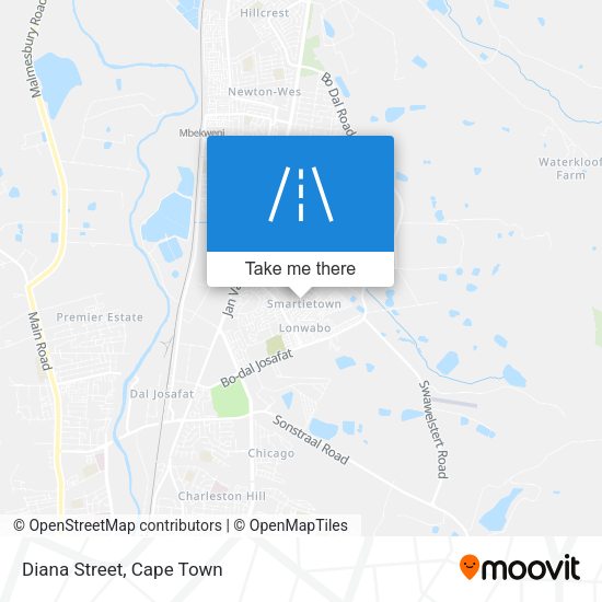 Diana Street map