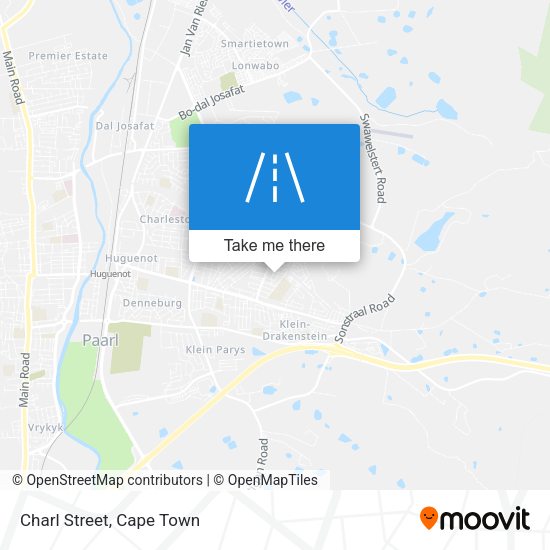 Charl Street map