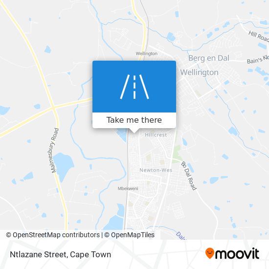 Ntlazane Street map