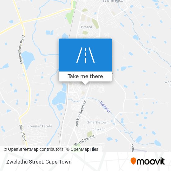 Zwelethu Street map