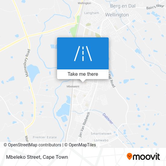 Mbeleko Street map
