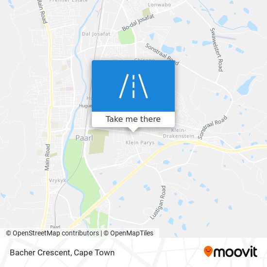 Bacher Crescent map