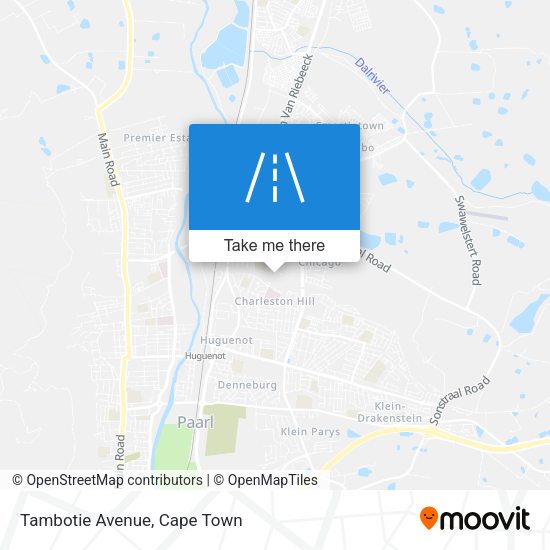 Tambotie Avenue map