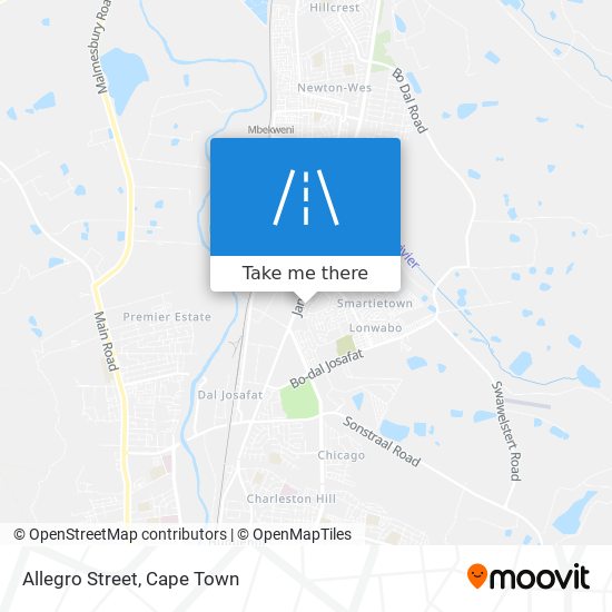 Allegro Street map