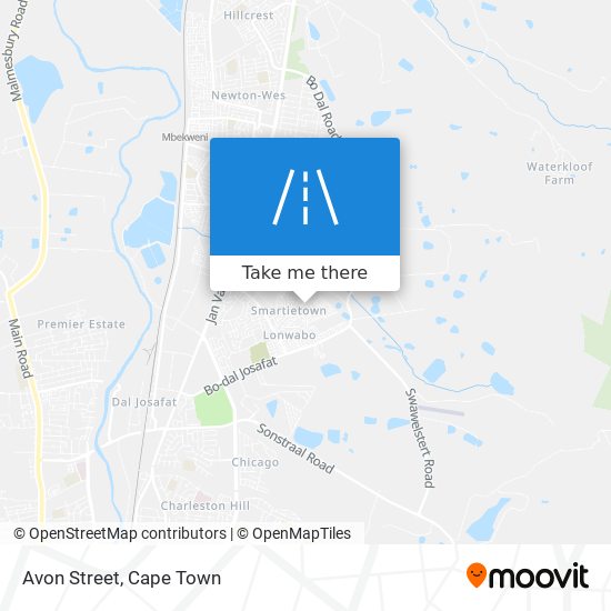 Avon Street map