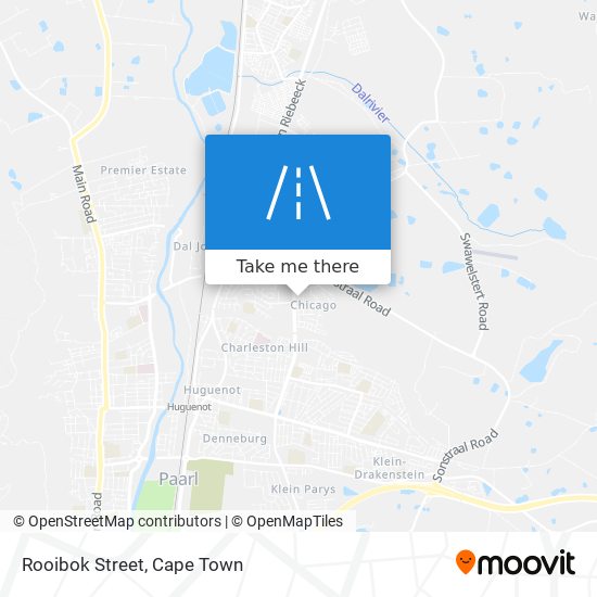 Rooibok Street map