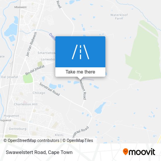 Swawelstert Road map
