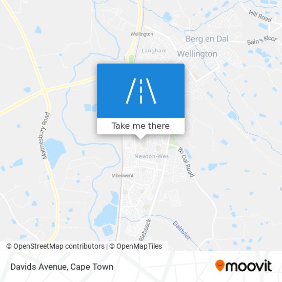 Davids Avenue map