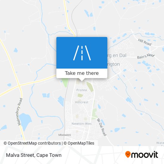 Malva Street map