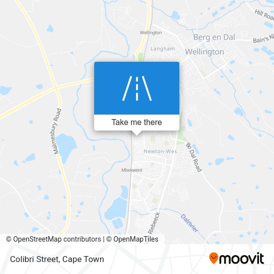 Colibri Street map