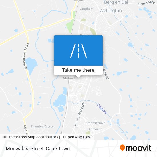 Monwabisi Street map