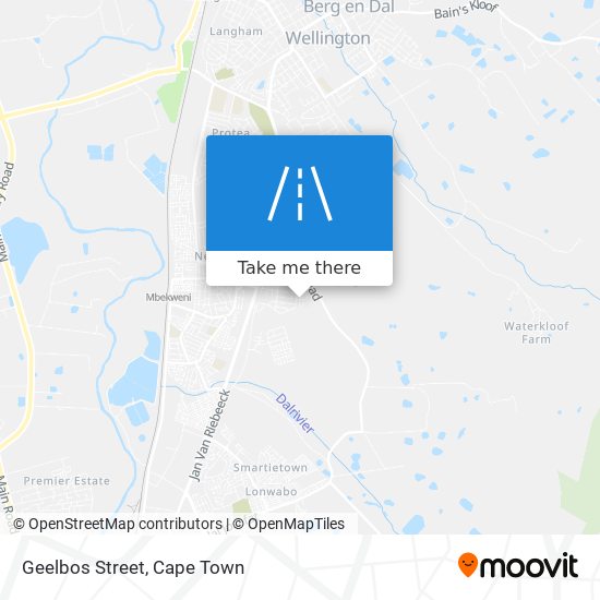 Geelbos Street map