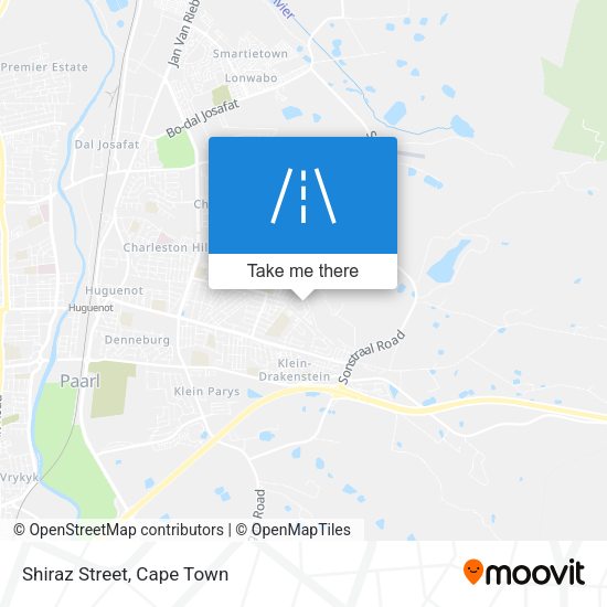 Shiraz Street map