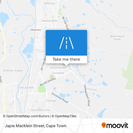 Japie Macklein Street map