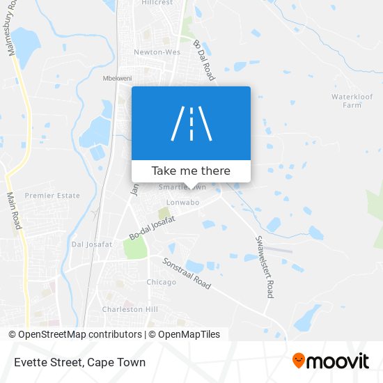 Evette Street map