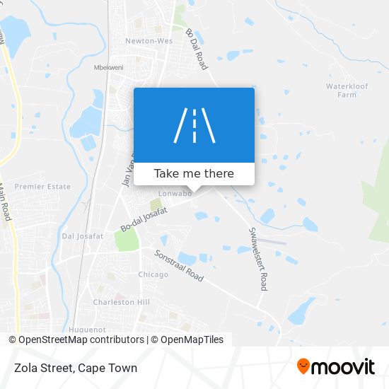 Zola Street map
