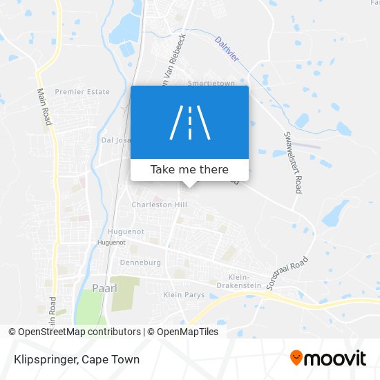 Klipspringer map