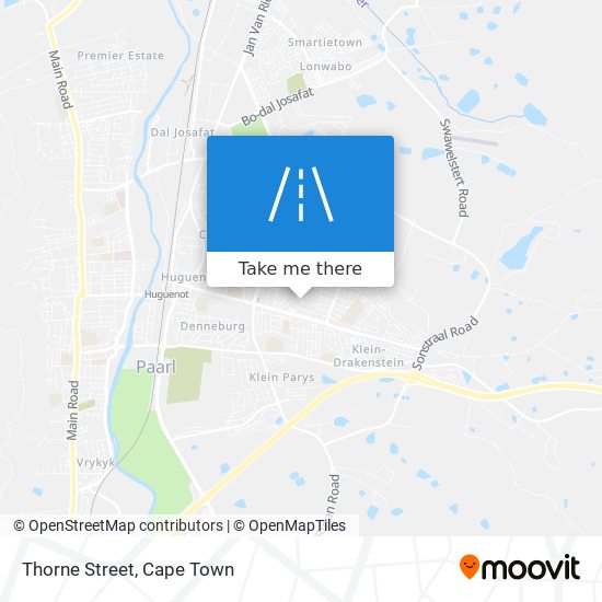 Thorne Street map