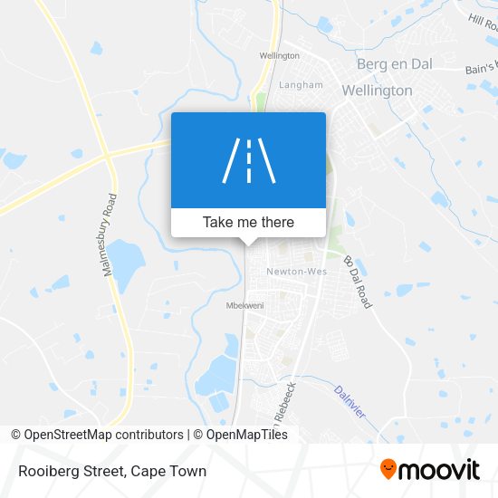 Rooiberg Street map