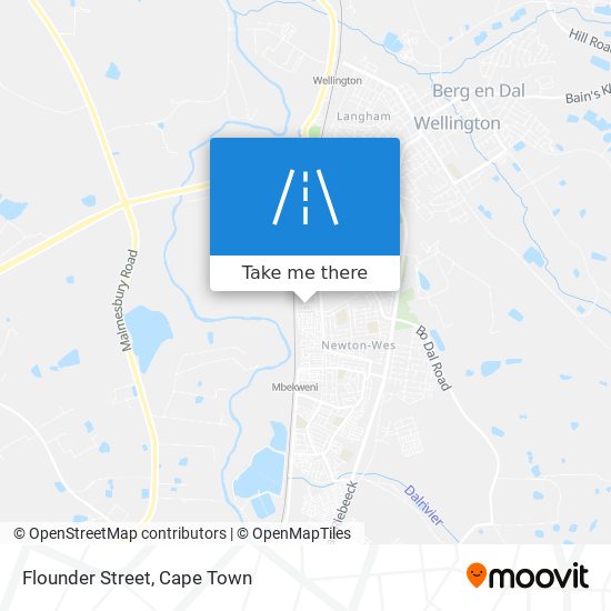 Flounder Street map