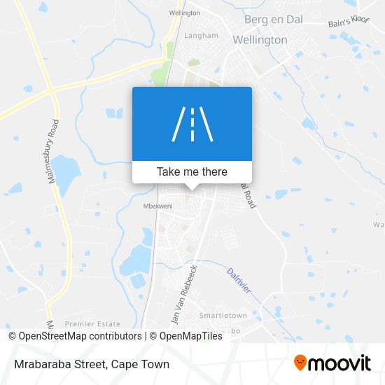 Mrabaraba Street map