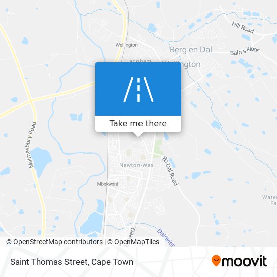 Saint Thomas Street map