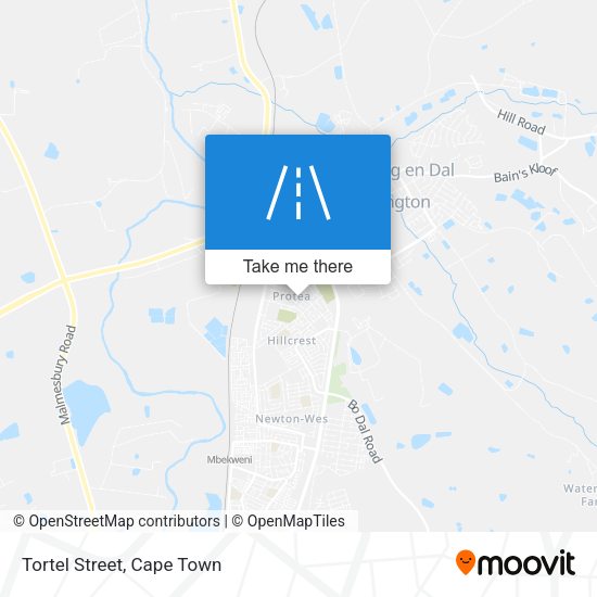 Tortel Street map