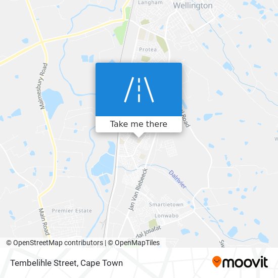 Tembelihle Street map