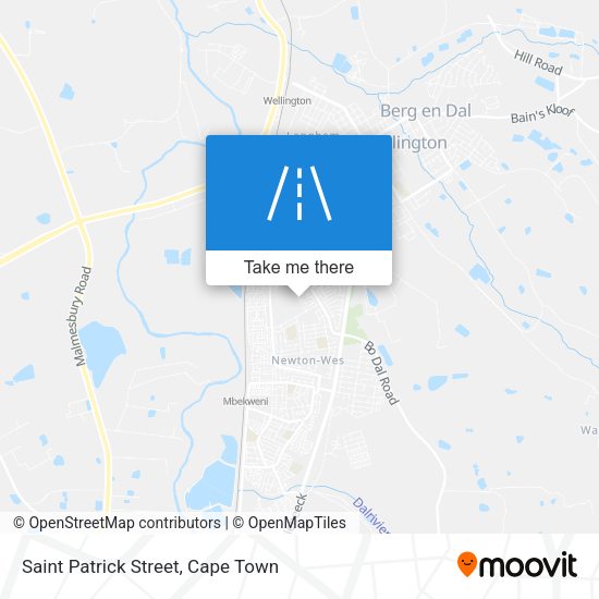 Saint Patrick Street map