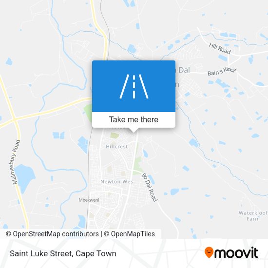 Saint Luke Street map