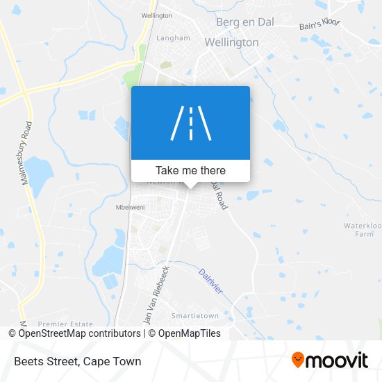 Beets Street map